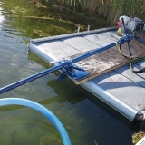 Muddringspump med 6,5 hp hydraulaggregat