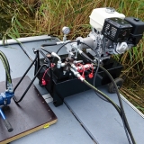 Hydraulaggregat med 13 hp motor